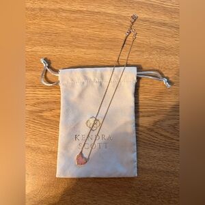 Kendr Scott Rose Gold Heart Necklace